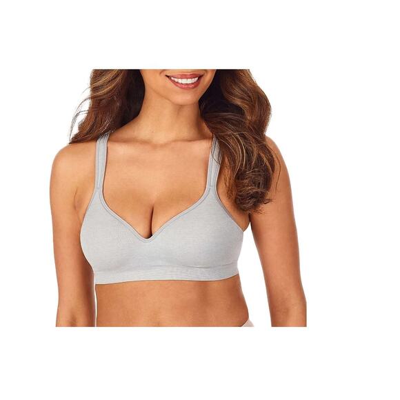 *Carole Hochman Seamless Comfort Bra Black/Moonlight - SMALL - Picture 2 of 4